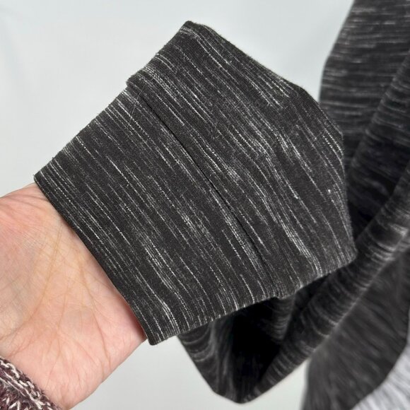 Buffalo David Bitton mens colorblock full zip hoodie gray black pockets size M - Picture 9 of 13